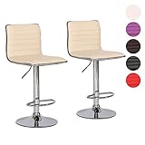 barhocker creme leder Neu & Originalverpackt / sofort lieferbar