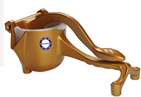 L@LILI Multi-Functional Alloy Squeezer - Heavy Duty Hand Press Fruit Juicer- Nut Peeler - Detachable Lemon Lime Press Manual Citrus Press Juicer for Grapefruits Orange,A