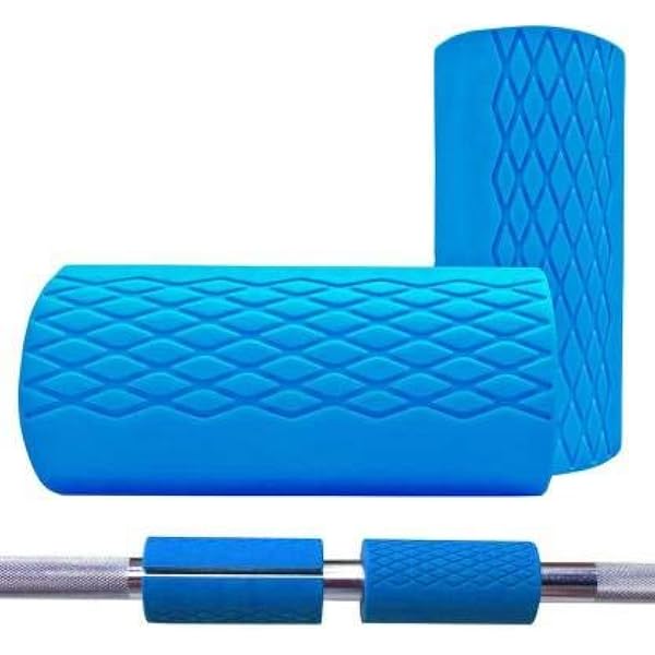 Thick Rubber Barbell Grip Sleeves - Dumbbell Grip Trainer For Forearms & Biceps (10mm/12.5mm) - View #10