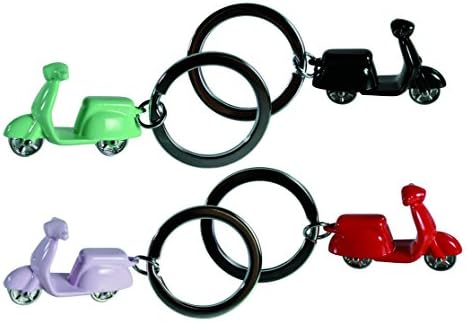 Perfect Xmas Christmas Stocking Filler Top Up Gift Idea Toys &amp; Games Age 5+, Girls Children Girl Child - Traditional Design - Red Vesper Metal Keyring Keychain - One Supplied