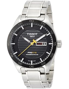 TISSOT HERREN-ARMBANDUHR 42MM ARMBAND EDELSTAHL AUTOMATIK T1004301105100