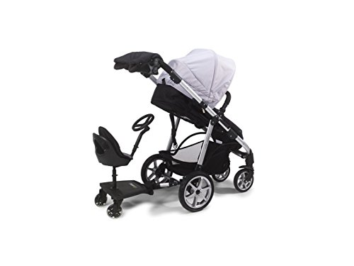 Mee-go Sit n Ride S Buggy Board with Seat and FREE SEAT PAD INCLUDED