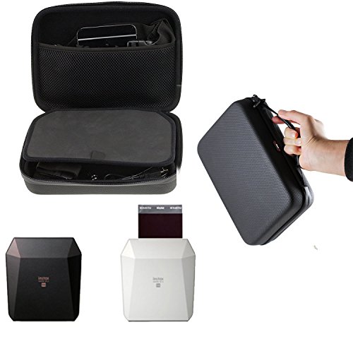 Preisvergleich Produktbild Navitech Schwarzes Schock Sicheres Harten Fall / Abdeckung / Gehäuse für das Fujifilm Instax Share SP-3 SQ photo printer