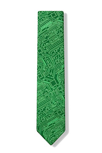 Preisvergleich Produktbild Sourcingmap Krawatte / Krawatte, aus Mikrofaser, Grün