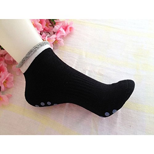 DAS Leben Yoga-Socken mit Gummipunkte gegen Rutsch von Baumwolle für Damen (4 Paare) size: 35-38 - 2