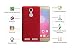 Firetalk Lenovo K6 Power Rubberized Matee Finish Hard Back Cover (red) RS.225.00