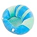 Produktbild Baby Rückenlehne Sitz weicher Baumwolle Baby Esszimmerstuhl Kissen Kissen Stillkissen Tier U-förmigen Kuscheln Babysitz von Ballylelly (blau & grün)