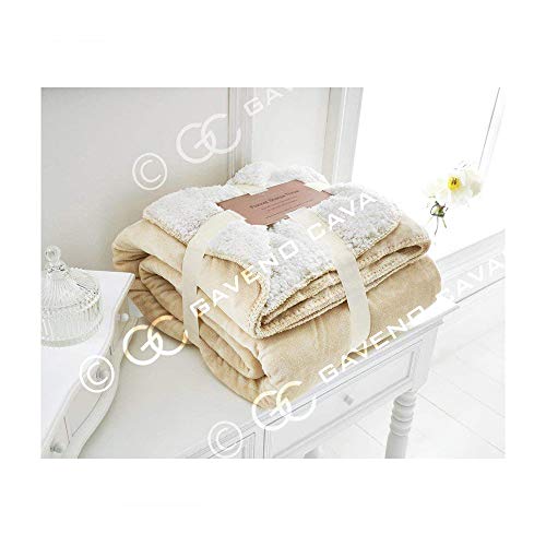 Sherpa Throws Blanket King Size Kingsize Bed Fleece Flannel 2 Seater Sofa 200 x 240 Cm Large Soft Wa Sherpa Throws Blanket King Size Kingsize Bed Fleece Flannel 2 Seater Sofa 200 x 240 Cm Large Soft Wa