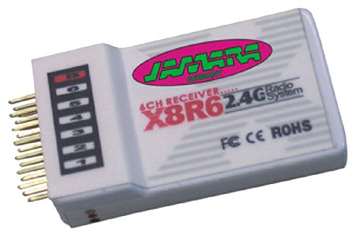 Jamara 66095 Receiver X8-R6 2.4Ghz, Multi Color