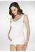 RelaxMaternity 5300 (White, M) cotton camisole pregnancy support tummy vest