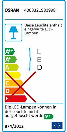 OSRAM LED-Spot /Noxlite / Außenlampe / Außenstrahler 60° schwenkbar und 70 ° kippbar /Bewegungsmelder / Dämmerungssensor / anthrazit / kaltweiß – 6000K / duo - 2