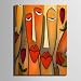 Produktbild e-home gedehnt High-Definition bedruckt handgemalt optik Abstraktes Gesicht Bild, Figur Hochformat Ölgemälde, Leinwand malen mit Innenrahmen, Kunstdruck, Art Prints, Wand Dekoration, Wall Art Bild für Wohnzimmer und Schlafzimmer, Home Dekoration, fertig zum Aufhängen One Paneele (40 x 60cmx1pc, No1)
