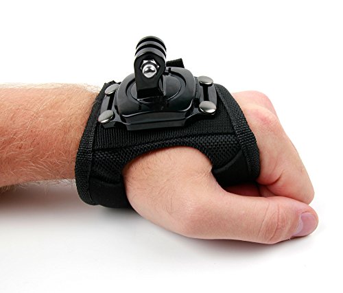 DURAGADGET Guanto | Cinturino da Polso per Daping/ICONNTECHS IT | Eyes Go 4 Legend | Qprods | Pictek | Kuman SJ7000 | Yuntab W9 | APEMAN A70 | GIZCAM GZ10 Plus| GBB SJ9000 | DareTang Action Camera