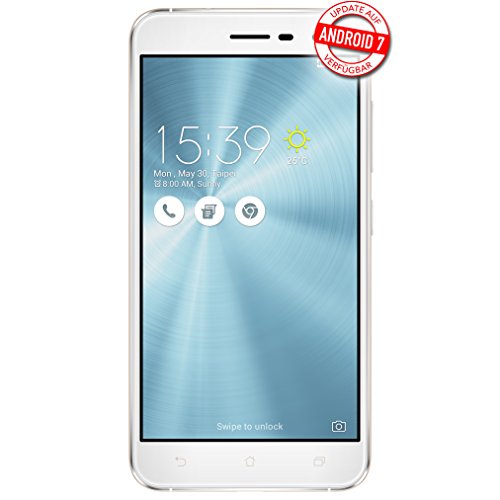 Asus ZenFone 3 (ZE520KL) Dual-SIM Smartphone (13,2 cm (5,2 Zoll) Full-HD Touch-Display, 32 GB Speicher, Android 6.0) weiÃŸ (Moonlight White)