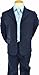 5-Piece Baby Boys Navy Suit