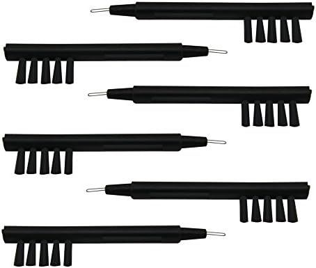 Rehear Hearing Amplifier Cleaning Brush with Wax Loop and Magnet (pack of 6)