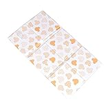 H3 Baby W448 Faltbare Wickelauflage für unterweg orange, mehrfarbig