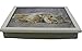 Produktbild AS4HOME Knietablett - Lap Tray - Katze liegend - lustiges Kissentablett