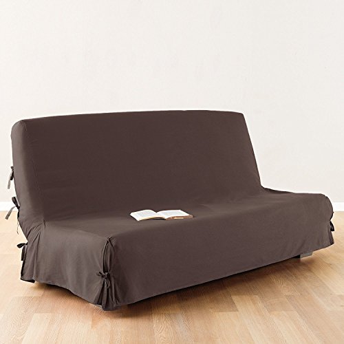 examen Housse de canapé clic-clac - 100 % coton - coloris TAUPE