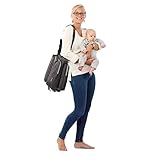 WICKELTASCHE 3 in 1, REISEBETT KINDERWAGENTASCHE WINDELTASCHE BABYBETT WICKELAUFLAGE - 4