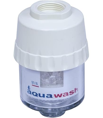 Lot De 2 Cartouches Filtre Polyphosphate AQUASAN - Anticalcaire Pour Lave-linge, Lave-vaisselle, Protection Canalisations