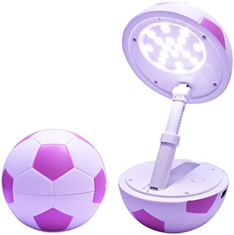 Happy Dream Desk Lamp modern Children Dimmable Table Lamp, children bedroom mobile Bedside Lamps LED Baby Night Light Reading Lights / Camping light / Eye-Care kids lights. with USB Charger Port. 2 Level Brightness.(cool white) rose.