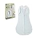 Woombie Convertible Baby Cocoon Swaddle (0 - 3 Months, Mint O's Vented)