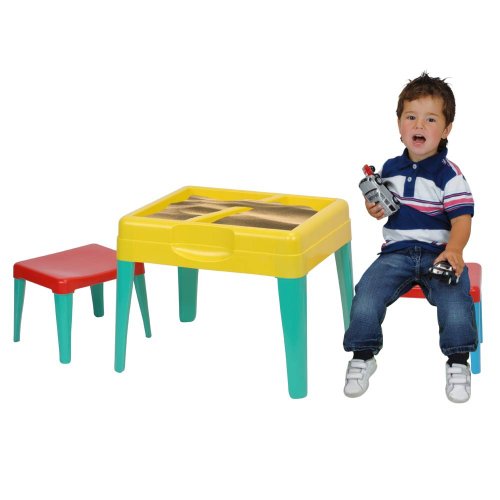 Preisvergleich Produktbild Sand- und Wasserspieltisch für Kinder für den Garten