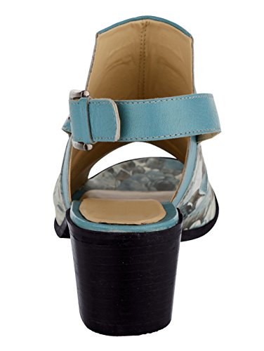 Damen Sandalette in floralem Dessin by Liva Loop - 3