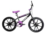 New Zombie Shade BMX Bike 18 inch Mag Wheel Black/Purple Exclusive