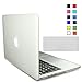 Produktbild Klar/Matt Schutzhülle für MacBook Pro Retina 12 13 15 Air 11 33 cm Laptop Tasche für Mac Book Pro 13 15 Schutzhülle mit Tastatur Cover Movie Flim ^ weiß matt. 13air A1369 A1466