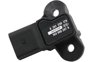 GZCHUMU Intake Manifold Air Boost Pressure Sensor 0261230170 1K0906207A For VW Golf udi S4 S5 Q7