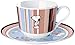 Produktbild United Labels 0105762 - Best of Snoopy-Flower Strip Tasse mit Untertasse Porzellan in prämierter Geschenkverpackung 200 ml