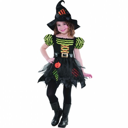 Preisvergleich Produktbild 'Pumpkin Patch' Hexenkostüm Kind Klein (9-11 Jahre)