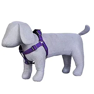 Pets Like Dog Polyester Regular V Harness Purple(Medium)