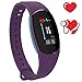 Price comparison product image Heart Rate Monitor, Waterproof Wristband Fitness Trackers Watch with Blood Pressure Measure - Smart Bracelet Pedometer Watch with Steps / Calorie / Distance Counter, SMS / SNS and Call Reminder