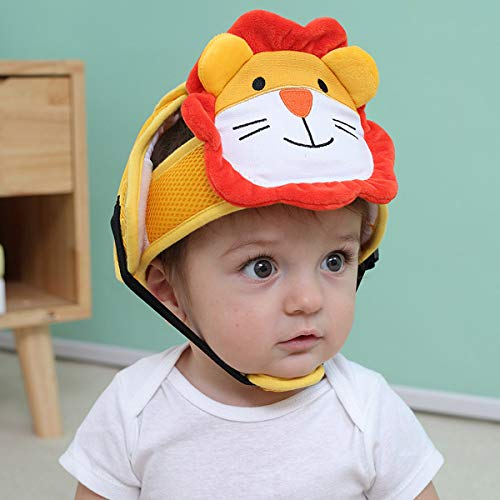 Baby Safety Headguard Adjustable Infant Head Protector Breathable