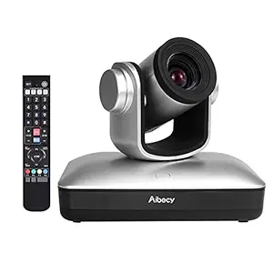 Belity Full HD 1080P Video Conference Cam 20X Optical 12X Digital Zoom Auto Focus PTZ Camera with HD/3G-SDI Output Interface Remote Control for Business Live Meeting Recording Training