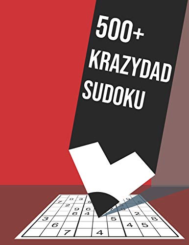 Buy 500 Krazydad Sudoku 500 sudoku Puzzles Books For Adults With 