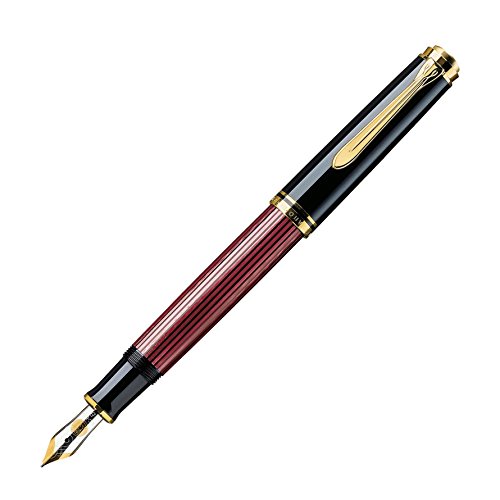 Pelikan Premium M600 Fountain Pen B Colour Plume black / red