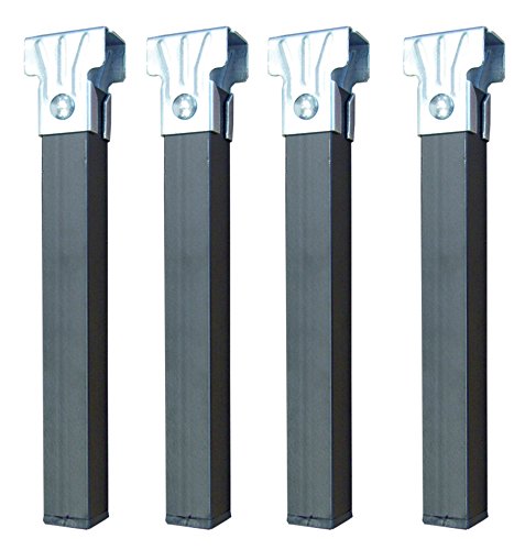 Imex Set of Mattress Base Legs without Wheels, 250 x 35 x 35