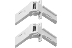 CANJPTON 2 Pezzi Cerniera per Frigorifero Chiusura Frigo Camper Compatibile con Dometic Roulotte Camper 2412125011 2412125003 4499000026