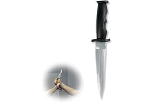 XPEX Faux couteau de formation en caoutchouc mousse fake knife couteau papillon entraînement Arts martiaux outeaux d'entraînement en toute sécurité Couteau plastique halloween