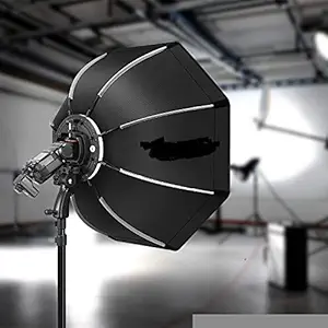 CAMROLITE 21 inches/55 Centimeters Octagonal Softbox with S-Type Bracket Mount with Carrying Case