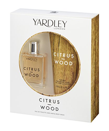 Yardley London Citrus Wood EDT 50 ml and Hair/Body Wash 200 ml