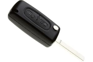 TELECOMMANDE PLIP CLE Clef Coque Citroen C2 C3 C4 C5 C6 2 Boutons