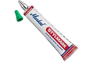 WILMART Tube de marqueur à bille JAUNE Toutes surfaces idéal sur le métal