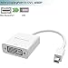 Produktbild Mini DisplayPort auf DVI Adapter,Microsoft Surface Pro 6 5 4 3 Video Display Thunderbolt-DVI Adapter,Mini DP Stecker zu DVI Buchse Konverter für Alt Mac,MacBook Pro,Air,MS Surface Book,iMac,Mac Mini