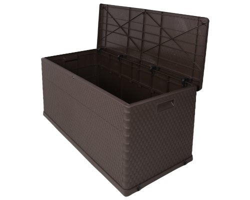 Kissenbox Rattan braun - 7