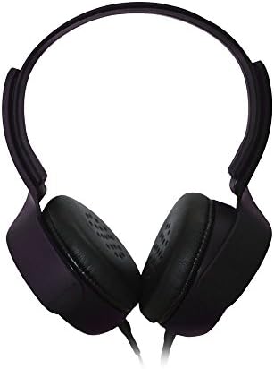 Approx Urban Stereo Headset with Integrated Microphone and 1.2 m Anti Roll Wire Cable - Black